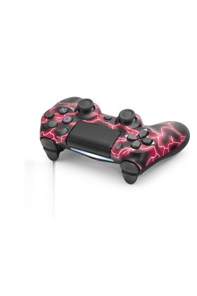 Gamepad Ps4 Uyumlu - Kırmızı Siyah ND400P