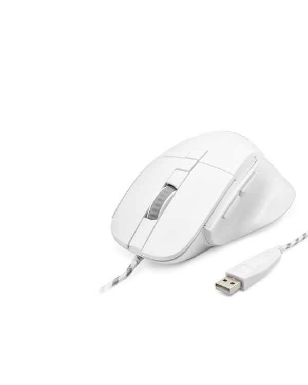 7D Ergonomi̇k Kablolu Ofi̇s Mouse 3600 Dpi - Beyaz ND1209W 