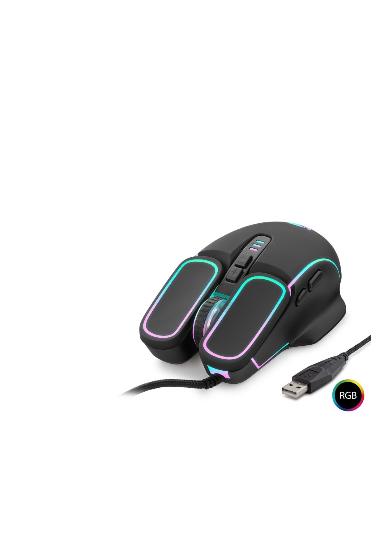Bomber Gaming Mouse 6400 Dpi Rgb - Si̇yah  G350