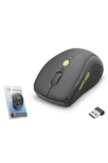Kablosuz Mouse 800/1600 Dpi - Si̇yah HDX3405