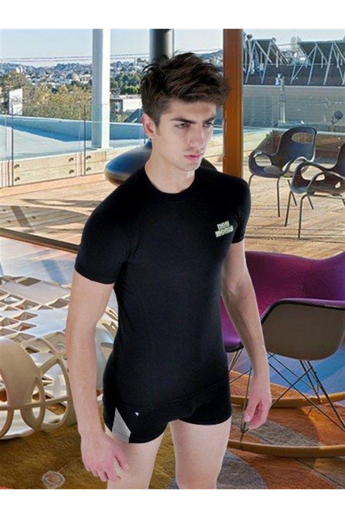 Don Moris DM110423 Erkek Atlet Çamaşır