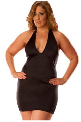 Büyük Beden Mini Elbise  Tsec031042