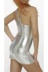 Sırt Dekolteli Parlak Elbise