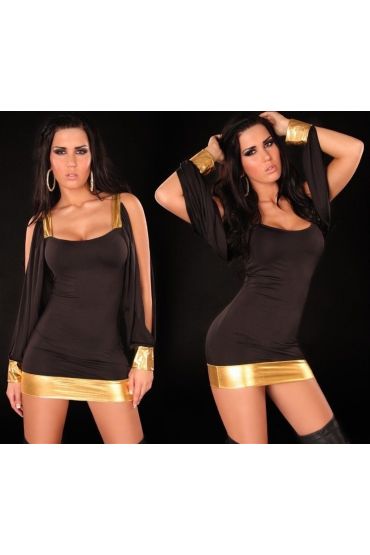 TP100986 Seksi Mini Elbise