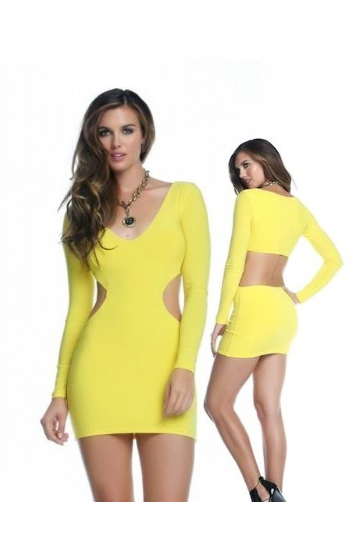 TP101004 Seksi Mini Elbise