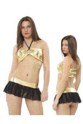 TP091241 Transparan Etek ve Büstiyer Takım