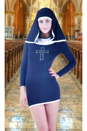 TP102707 Seksi Rahibe Kostümü