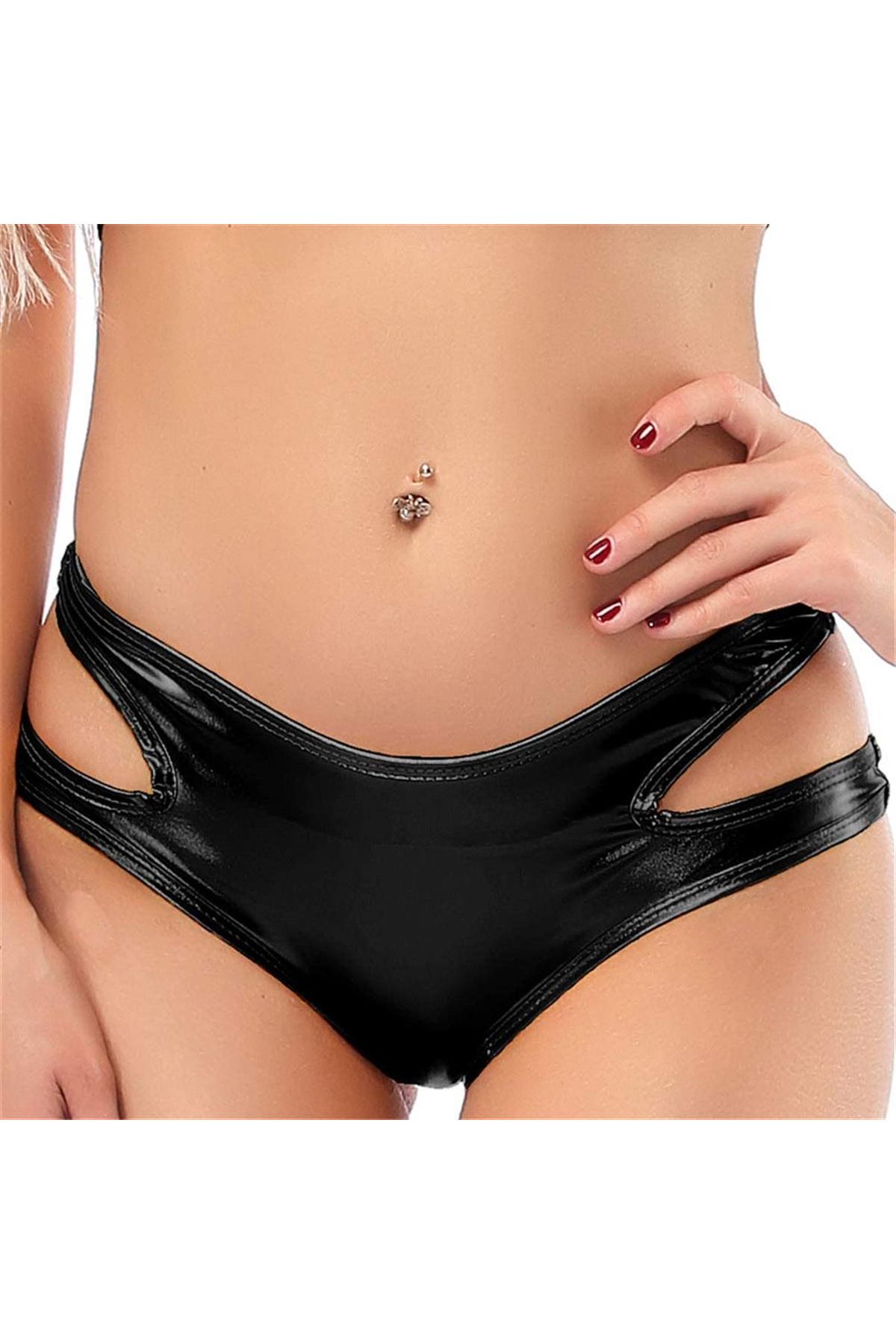 Bayan Lame Fantezi Slip İç Çamaşırı