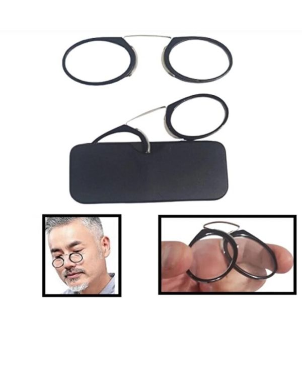 Burun Üstü Mini Sapsız 3.5x Gözlük Büyüteç