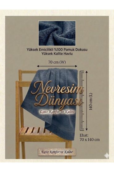 Prime Hlu 70x140 Lacivert