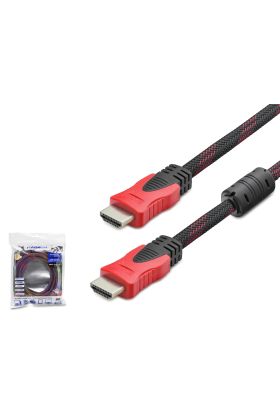 Hdmi Kablo 3 M - Siyah Kirmizi HDX2013