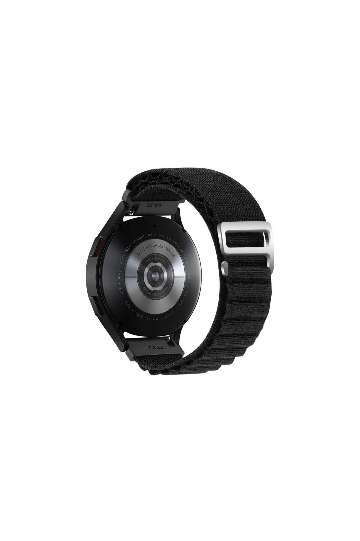 Watch 20mm Kr410 Kumaş Kordon - Siyah