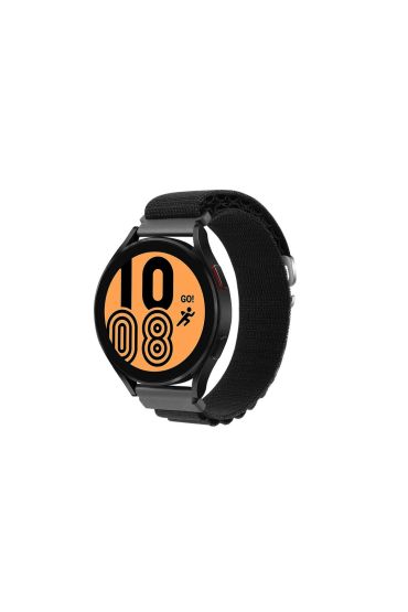 Watch 20mm Kr410 Kumaş Kordon - Siyah