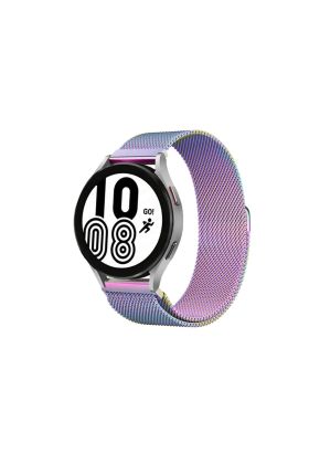 Watch 22mm Metal Mıknatıslı Kordon - Rainbow