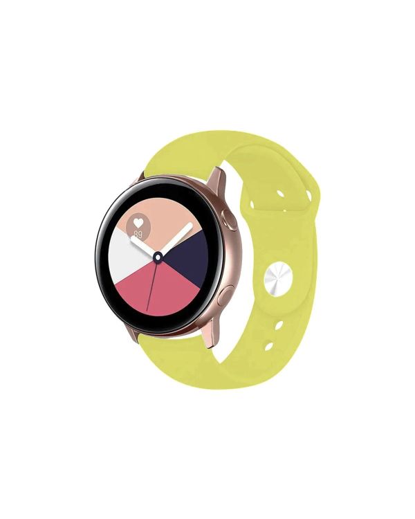 Watch 22mm Klasik Kordon - Sarı