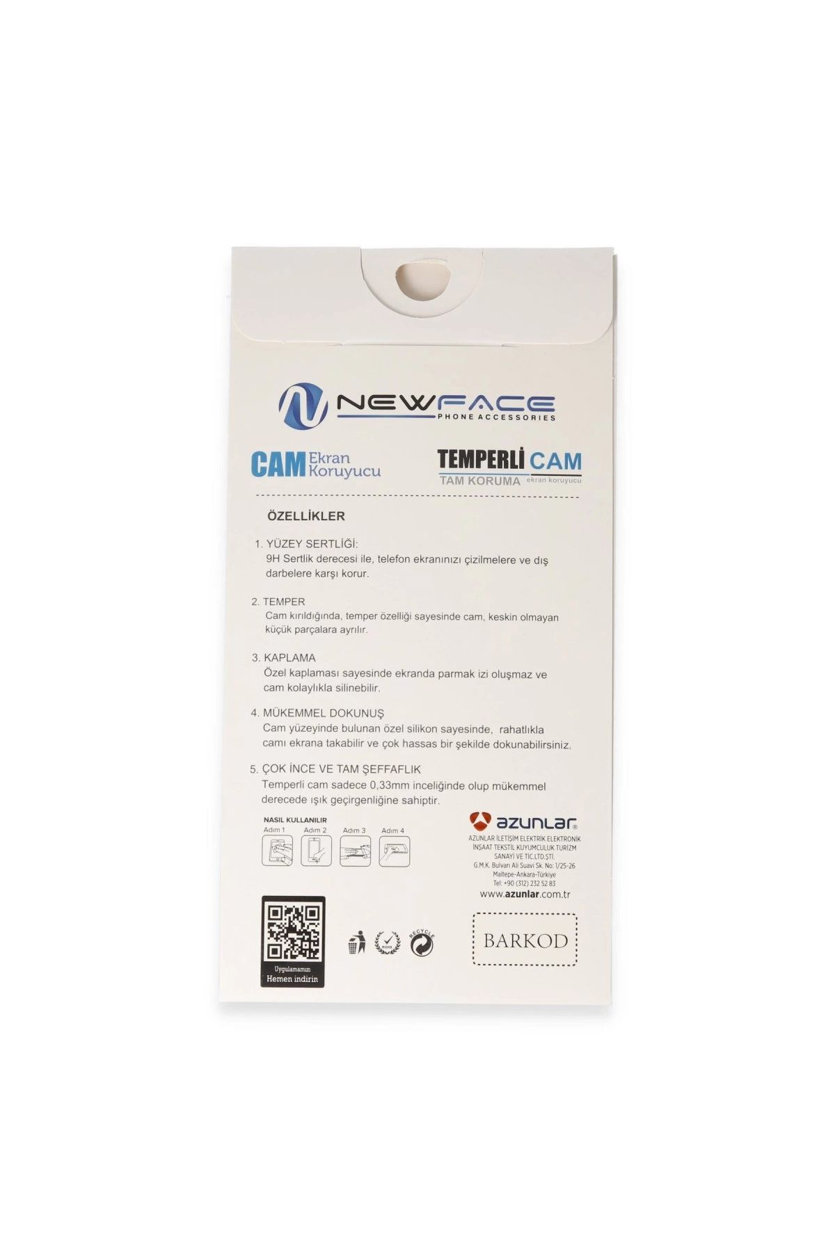  Galaxy A81 / Note 10 Lite 3d Antistatik Cam Ekran Koruyucu