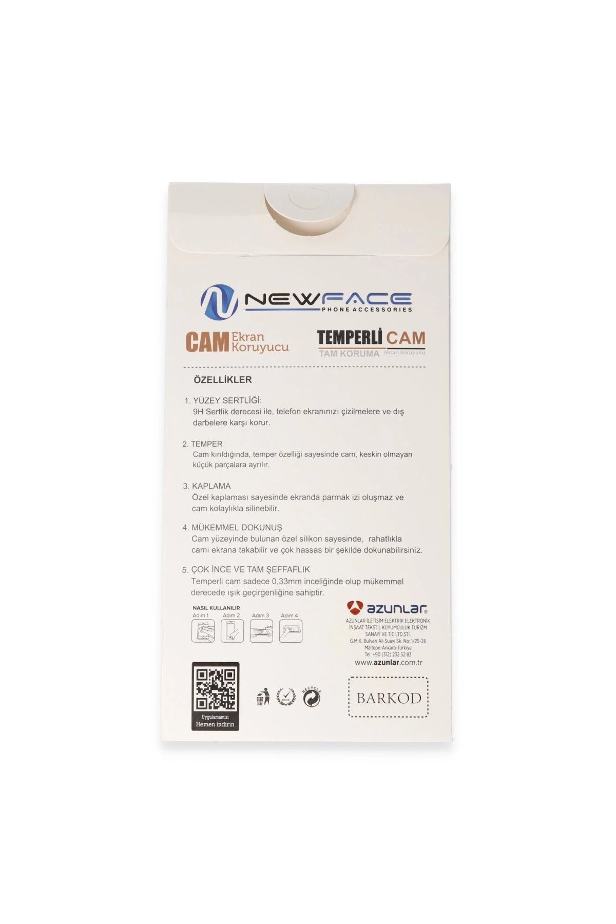   Note 10 3d Antistatik Hayalet Cam Ekran Koruyucu