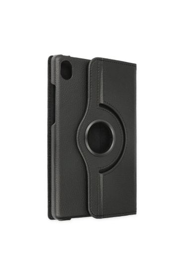 Lenovo Tab M8 Kılıf 360 Tablet Deri Kılıf - Siyah