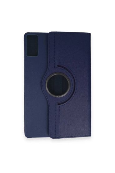 Lenovo Tab M8 Kılıf 360 Tablet Deri Kılıf - Lacivert