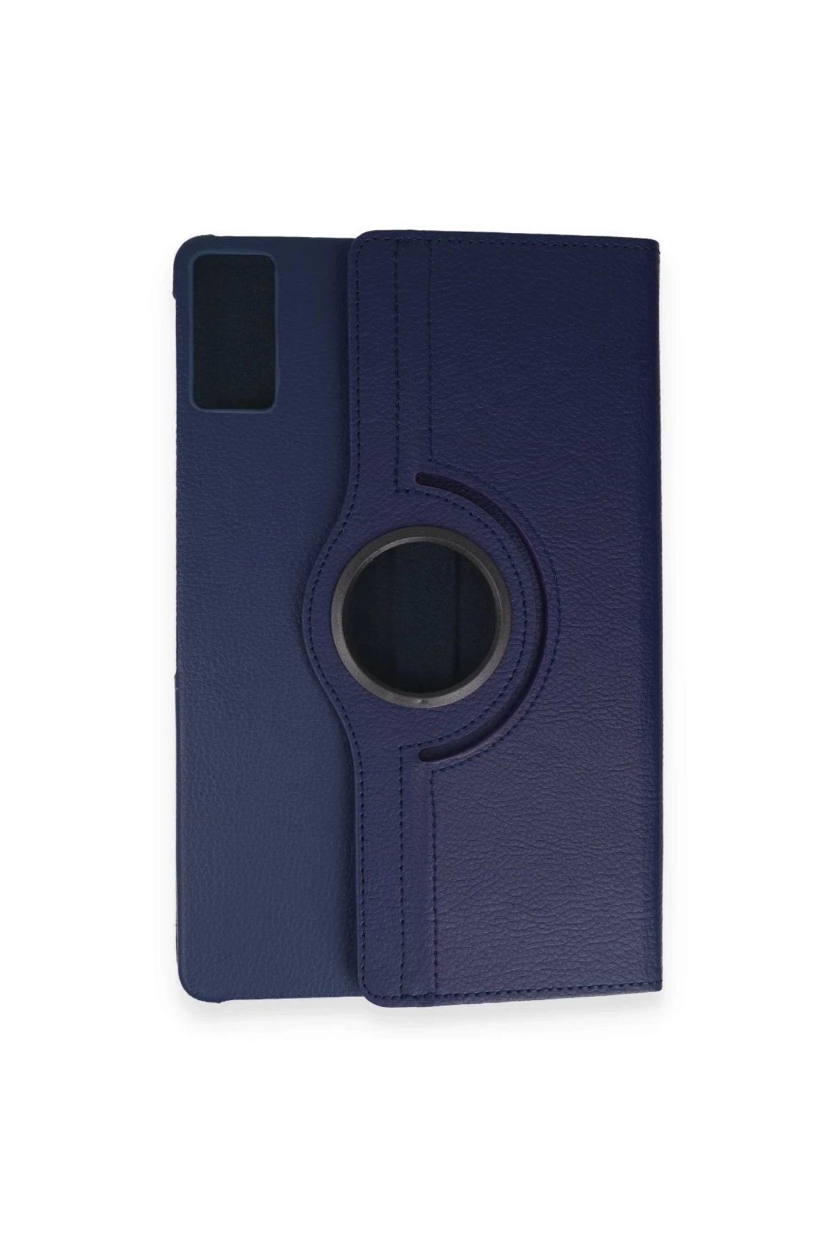 Lenovo Tab M8 Kılıf 360 Tablet Deri Kılıf - Lacivert