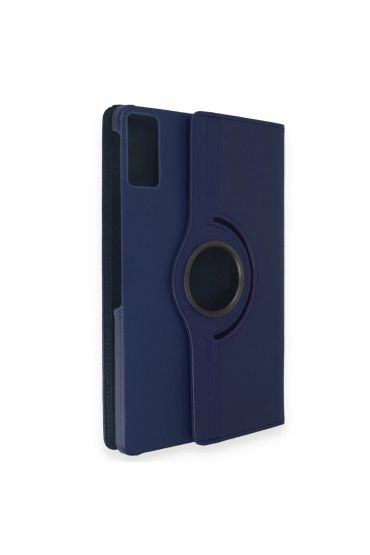 Lenovo Tab M8 Kılıf 360 Tablet Deri Kılıf - Lacivert