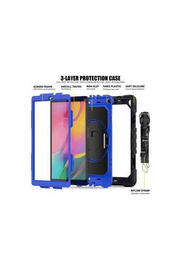  Galaxy T290 Tab A 8 Kılıf Pars Tablet Kapak - Mi