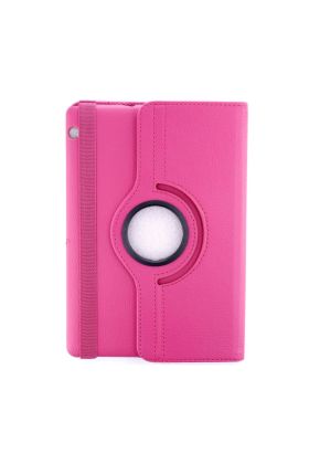 Huawei Mediapad T3 10 / 9.6 Kılıf 360 Tablet Deri Kılıf - Pembe