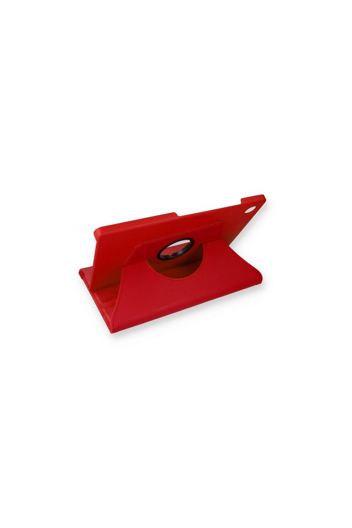  Galaxy Tab A9 Plus Kılıf 360 Tablet Deri Kılıf - Kırmızı