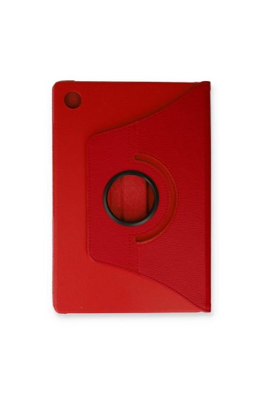  Galaxy Tab A9 Plus Kılıf 360 Tablet Deri Kılıf - Kırmızı