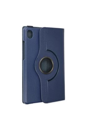  Galaxy X510 Tab S9 Fe 11 Kılıf 360 Tablet Deri Kılıf - Lacivert