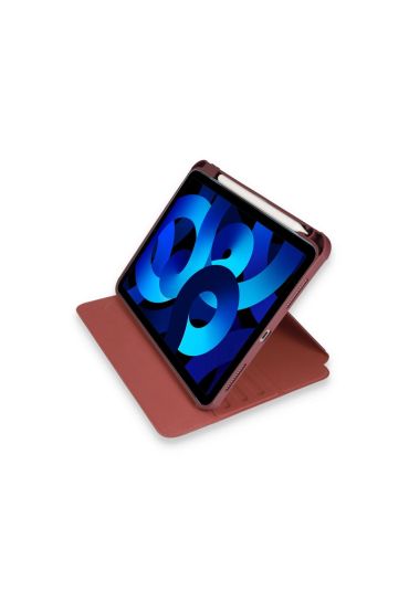 İpad Pro 11 (2021) Kılıf Ling 360 Kalemlikli Tablet Kılıf - Mor