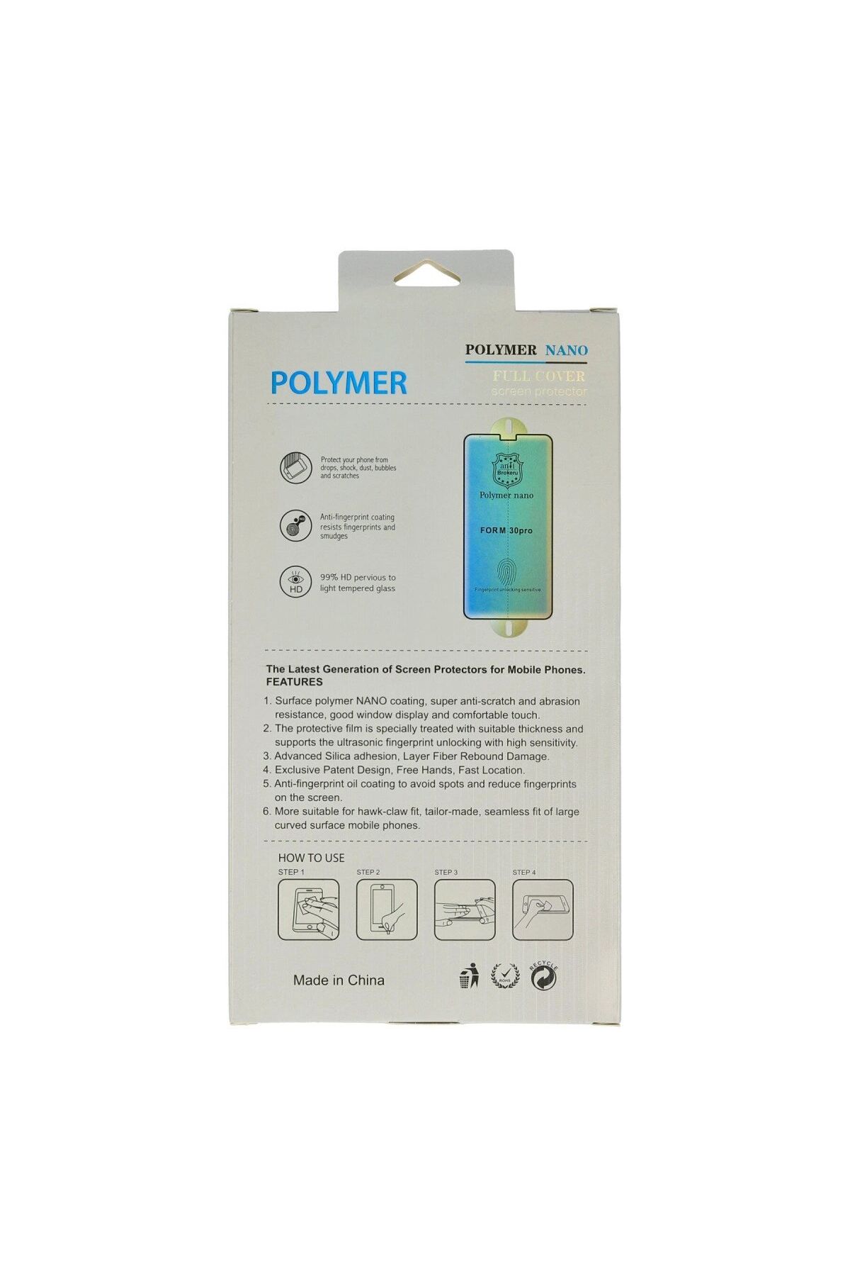 İphone 13 Mini Polymer Nano Ekran Koruyucu