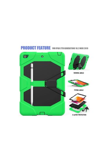 İpad 10.2 (7.nesil) Kılıf Griffin Tablet Kapak - Yeşil