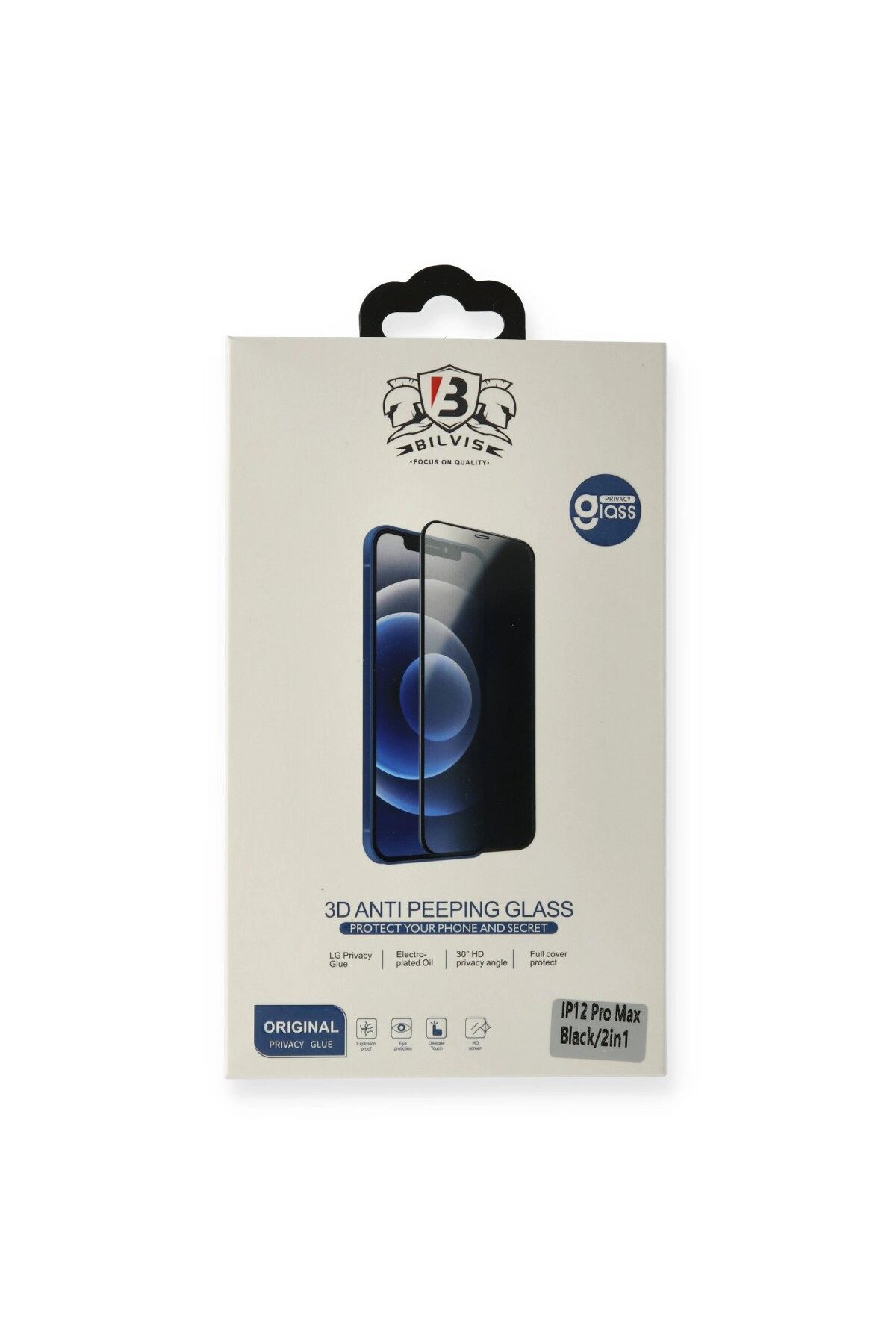  İphone 14 Pro Max Bilvis Hayalet Cam Ekran Koruyucu