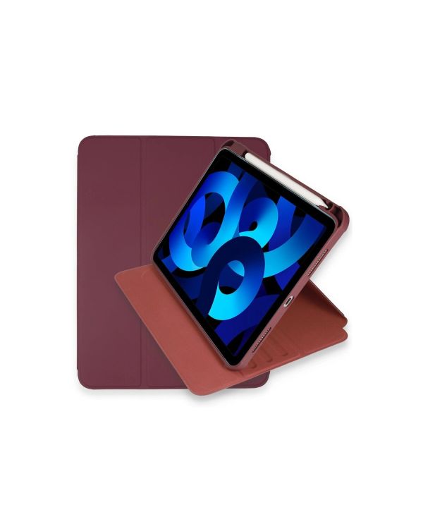  İpad Pro 11 (2021) Kılıf Ling 360 Kalemlikli Tablet Kılıf - Mor