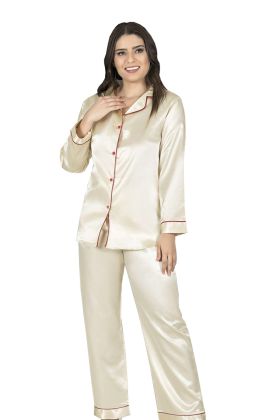 1628 Saten Pijama Takım - Pyjamas & Tracksuits - Cosmedrome