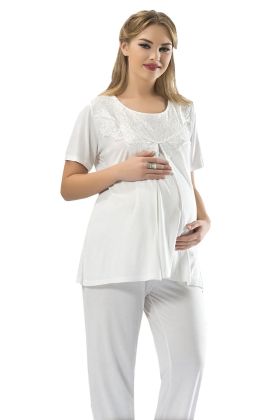 1606 Lohusa Pijama Takımı - Maternity Clothing - Cosmedrome