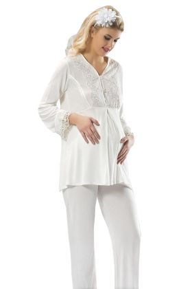 1604 Lohusa Pijama Takımı - Maternity Clothing - Cosmedrome