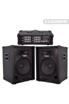 Extreme Amfi Ses Sistemi 2 Kolon+Kafa EX400WMF - Wzmacniacz i Voice Over - Cosmedrome