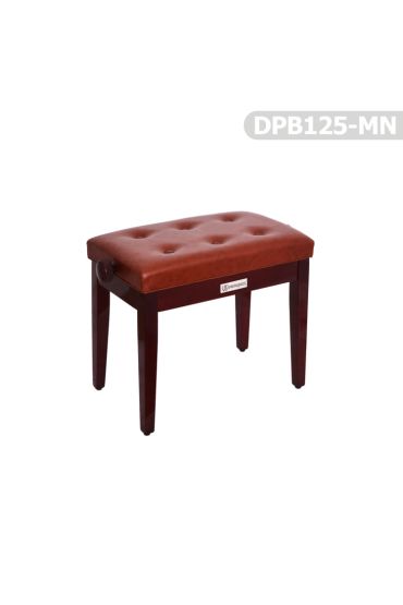Piyano Aksesuar Koltuk Tabure Dominguez Ayarlı Maun DPB125-MN - Piano - Cosmedrome