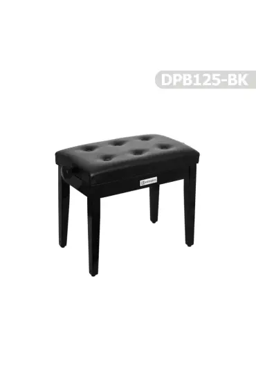 Piyano Aksesuar Koltuk Tabure Dominguez Ayarlı Siyah DPB125-BK - Piano - Cosmedrome