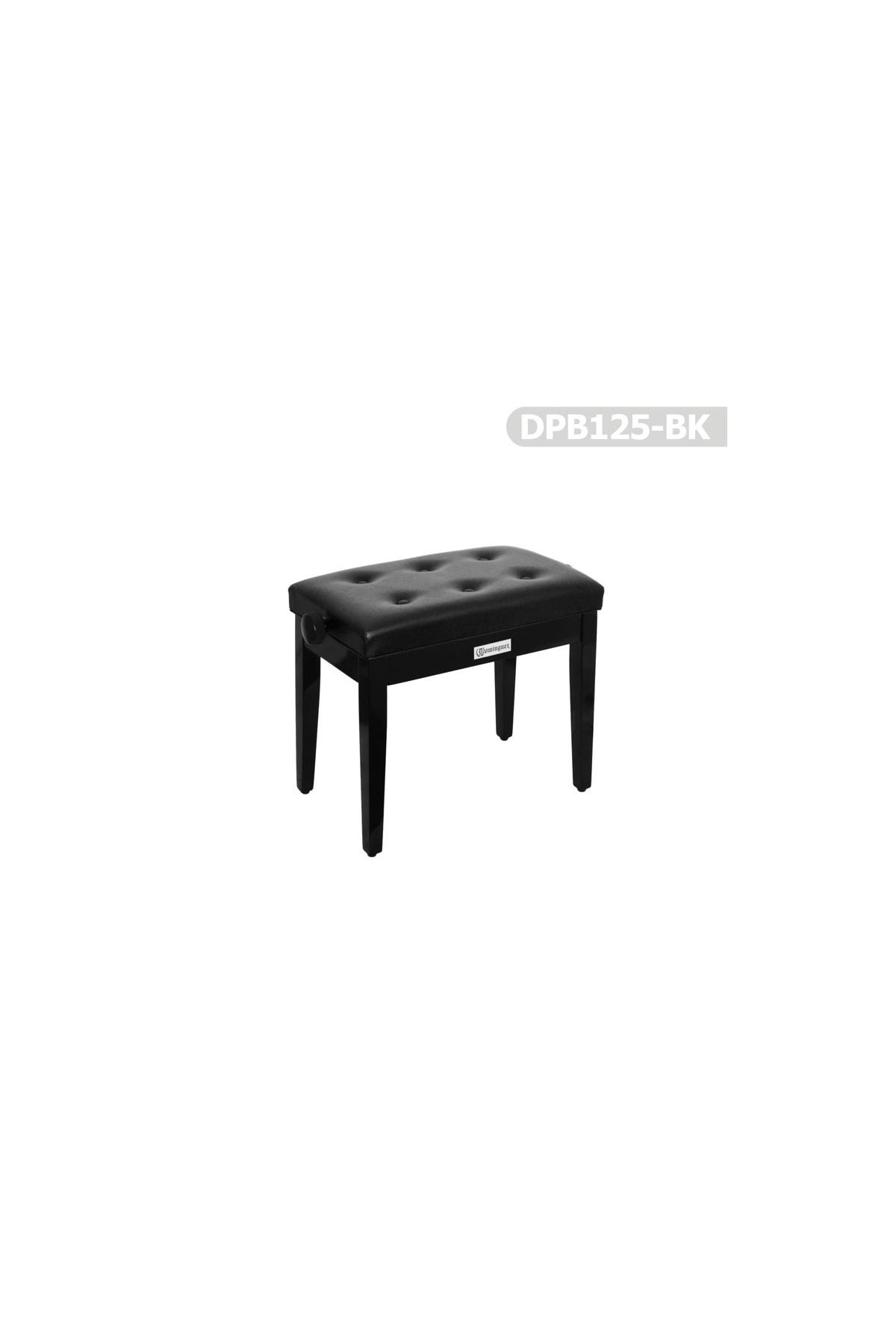 Piyano Aksesuar Koltuk Tabure Dominguez Ayarlı Siyah DPB125-BK - Piyano - Cosmedrome