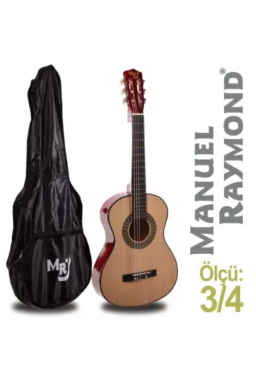 Klasik Gitar Junior Manuel Raymond MRC87N (KILIF HEDİYE) - Instrumenty muzyczne dla dzieci - Cosmedrome