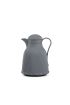1 LT Isı Yalıtımlı Çay Ve Soğuk Su Termosu Soft Gri (12 Saat Sıcak Tutar& İçi Camdır) - 1 LT Thermos - Cosmedrome