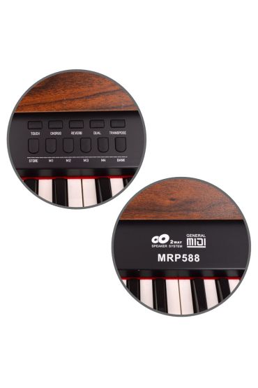 Dijital Piyano Manuel Raymond Ceviz MRP588WN - Piano - Cosmedrome