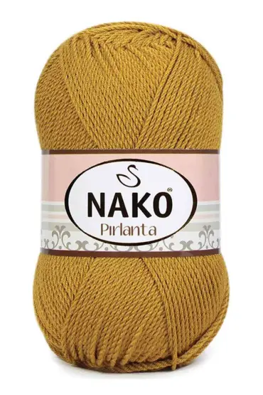 Nako Pırlanta El Örgü İpi 100 gr | Altın 6706 - Hand Knitting Yarns - Cosmedrome