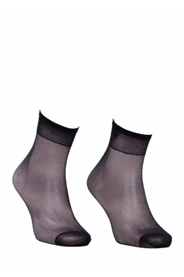 Müjde İnce Soket Çorap 007 | Siyah - Podkolanówki - Cosmedrome