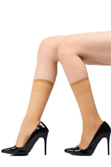 Müjde İnce Soket Çorap 007 | Ten - Knee Socks - Cosmedrome