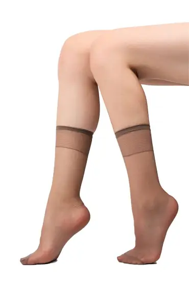 Müjde İnce Soket Çorap 007 | Vizon - Knee Socks - Cosmedrome