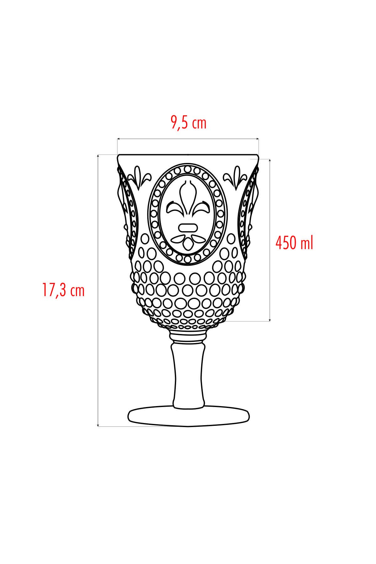 Akrilik Mor Tekli Kadeh & Su Meşrubat Kahve Yanı Bardağı 450 ml ( Cam Değildir ) - Glasses - Cosmedrome